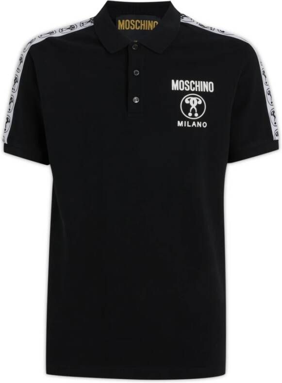 Moschino Polo Shirts Zwart Heren