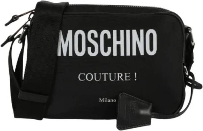 Moschino Polyester crossbody-bags Zwart Heren