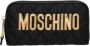 Moschino Stijlvolle Kaarthouder Portemonnee Black Dames - Thumbnail 1