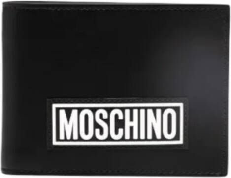Moschino Portemonnee kaarthouder Zwart Heren