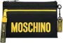 Moschino Portemonnee Kaarthouder van gerecycled nylon Black Heren - Thumbnail 1