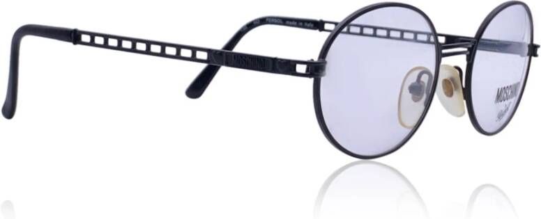 Moschino Pre-Owned Eyegles Zwart Dames