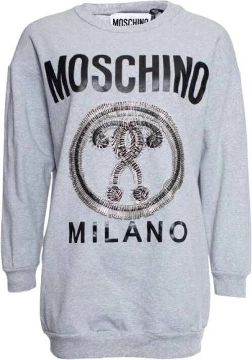 Moschino Pre-Owned Pre-eigenaar Grijs Dames