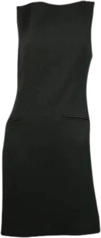 Moschino Pre-Owned Pre-eigenaar Woololdresses Zwart Dames