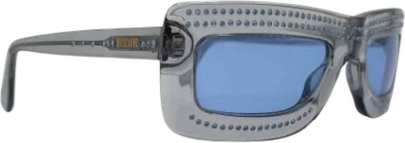 Moschino Pre-Owned Pre-owned Acetate sunglasses Grijs Unisex