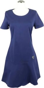 Moschino Pre-Owned Pre-owned Cotton dresses Blauw Dames