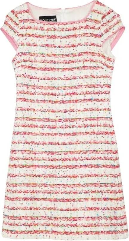Moschino Pre-Owned Pre-owned Cotton dresses Roze Dames