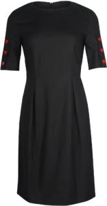 Moschino Pre-Owned Pre-owned Cotton dresses Zwart Dames