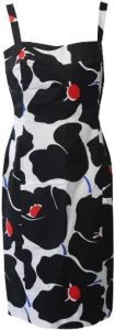 Moschino Pre-Owned Pre-owned Cotton dresses Zwart Dames
