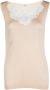 Moschino Pre-Owned Pre-owned Cotton tops Beige Dames - Thumbnail 1