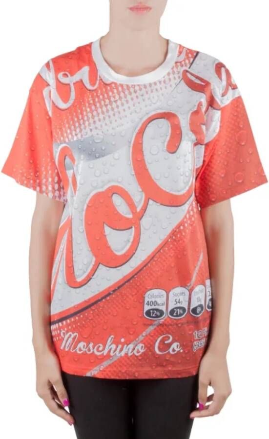 Moschino Pre-Owned Pre-owned Cotton tops Rood Dames
