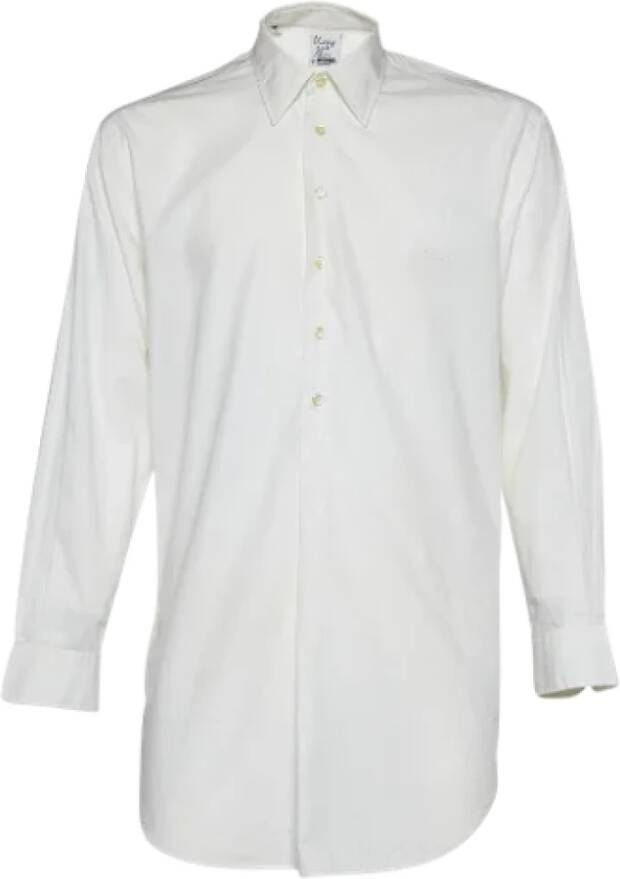 Moschino Pre-Owned Pre-owned Cotton tops White Dames