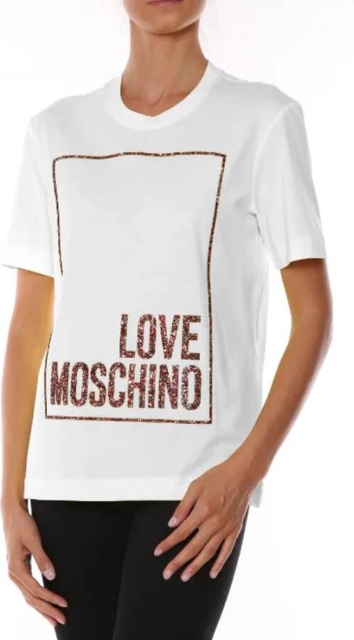 Moschino Pre-Owned Pre-owned Cotton tops Wit Dames