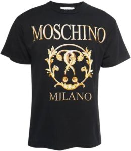 Moschino Pre-Owned Pre-owned Cotton tops Zwart Dames