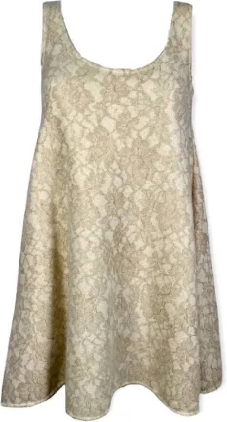 Moschino Pre-Owned Pre-owned Fabric dresses Beige Dames