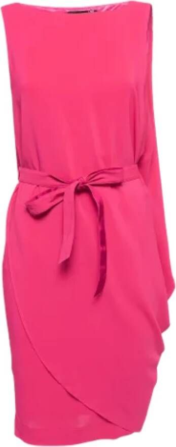 Moschino Pre-Owned Pre-owned Fabric dresses Roze Dames