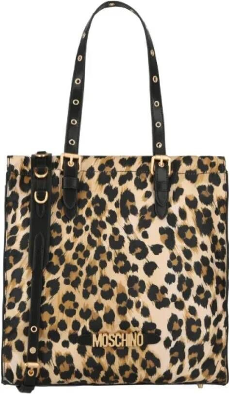 Moschino Pre-Owned Pre-owned Fabric handbags Bruin Dames