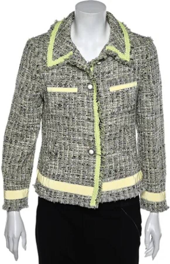 Moschino Pre-Owned Pre-owned Fabric outerwear Grijs Dames