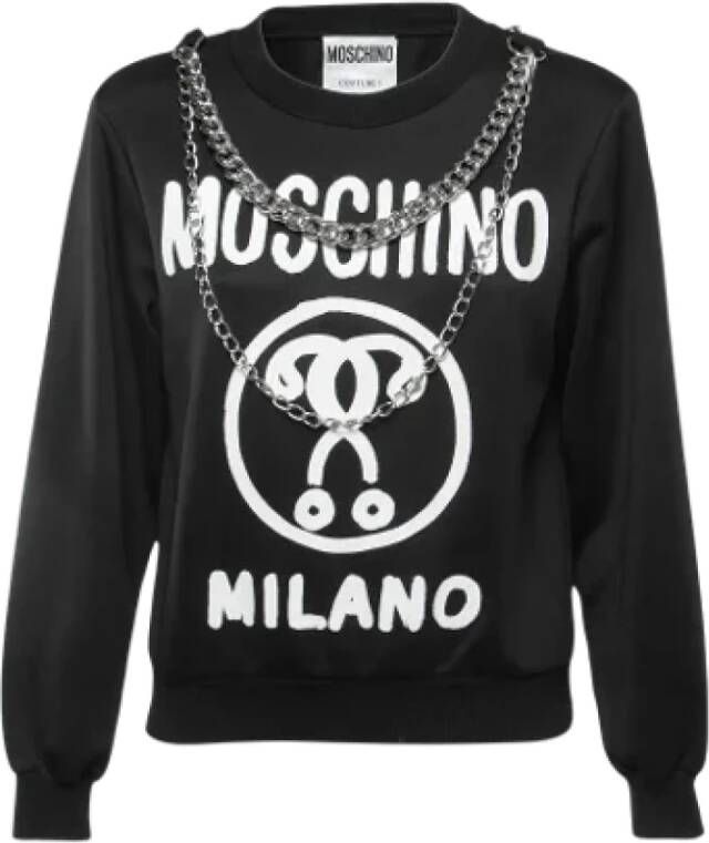 Moschino Pre-Owned Pre-owned Fabric tops Black Dames
