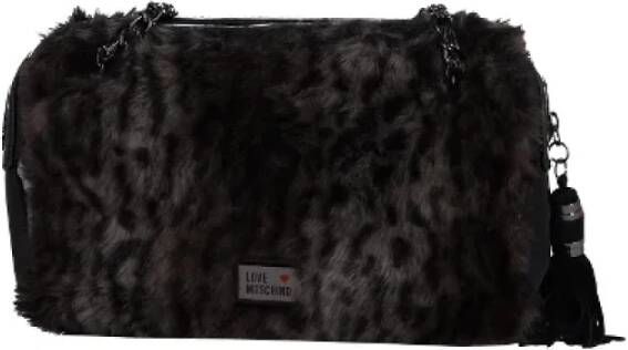 Moschino Pre-Owned Pre-owned Fur shoulder-bags Zwart Dames