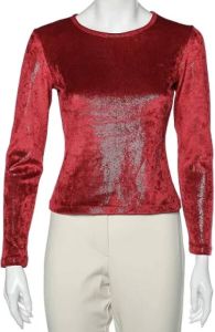 Moschino Pre-Owned Pre-owned Knit tops Rood Dames