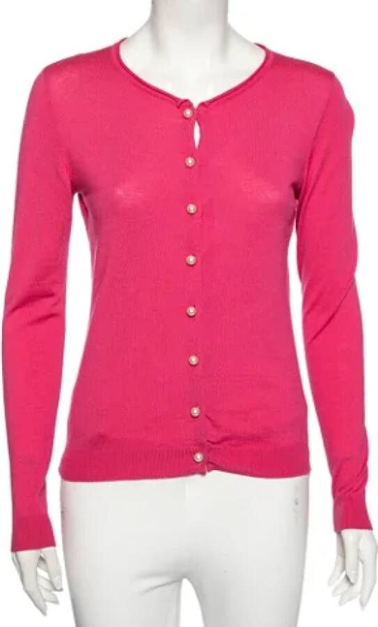 Moschino Pre-Owned Pre-owned Knit tops Roze Dames