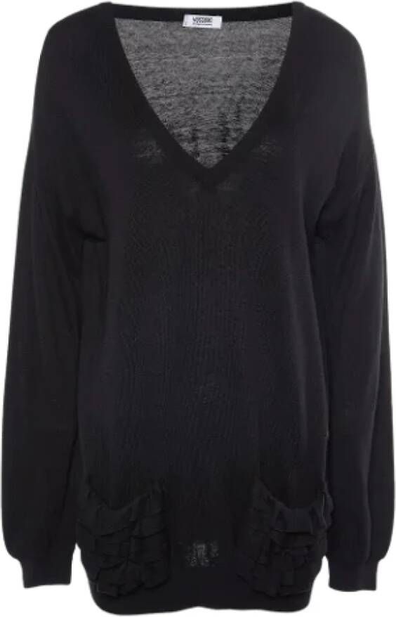 Moschino Pre-Owned Pre-owned Knit tops Zwart Dames