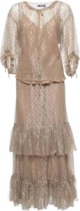 Moschino Pre-Owned Pre-owned Lace tops Beige Dames
