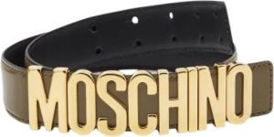 Moschino Pre-Owned Pre-owned Leather belts Groen Dames