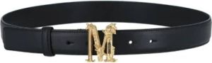 Moschino Pre-Owned Pre-owned Leather belts Zwart Dames