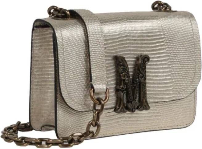Moschino Pre-Owned Pre-owned Leather crossbody-bags Beige Dames
