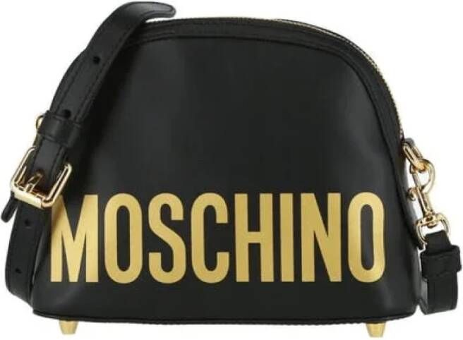 Moschino Pre-Owned Pre-owned Leather crossbody-bags Zwart Dames