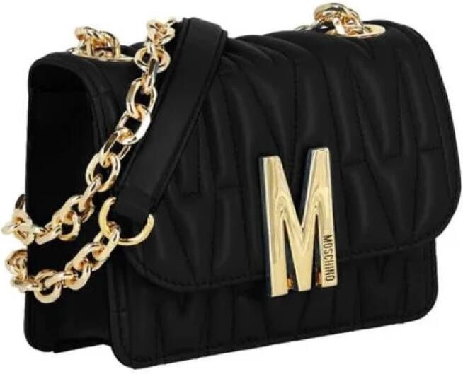 Moschino Pre-Owned Pre-owned Leather crossbody-bags Zwart Dames