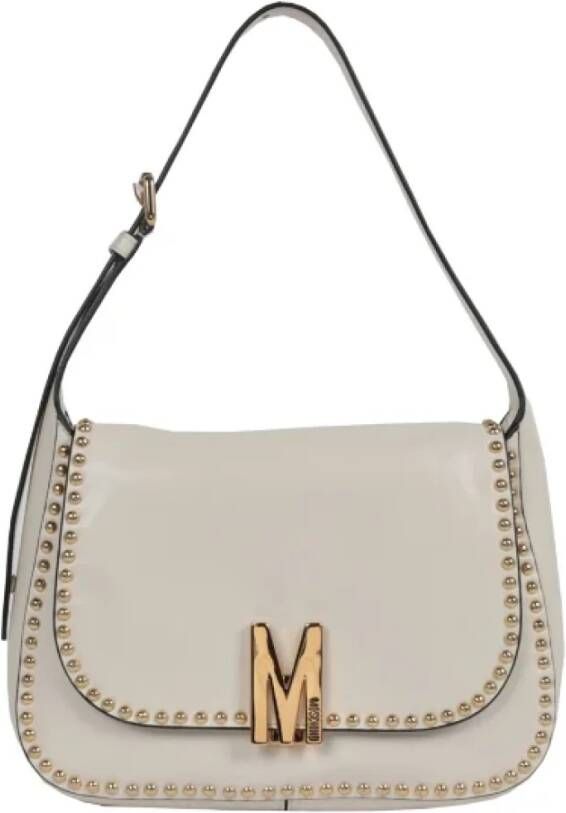 Moschino Pre-Owned Pre-owned Leather shoulder-bags Beige Dames