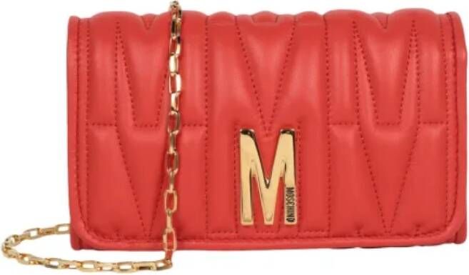 Moschino Pre-Owned Pre-owned Leather shoulder-bags Rood Dames