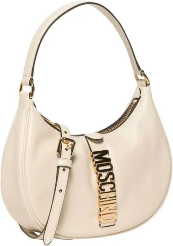 Moschino Pre-Owned Pre-owned Leather shoulder-bags Wit Dames