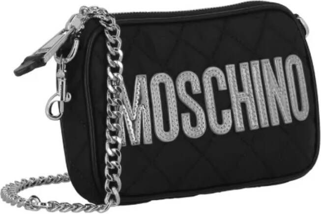 Moschino Pre-Owned Pre-owned Leather shoulder-bags Zwart Dames