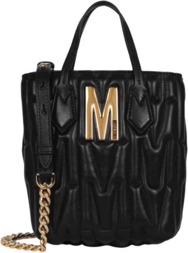 Moschino Pre-Owned Pre-owned Leather shoulder-bags Zwart Dames