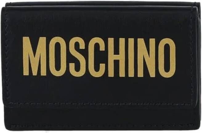 Moschino Pre-Owned Pre-owned Leather wallets Zwart Dames
