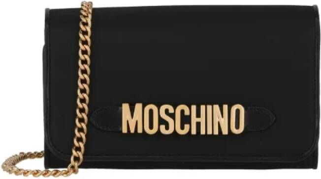 Moschino Pre-Owned Pre-owned Nylon crossbody-bags Zwart Dames