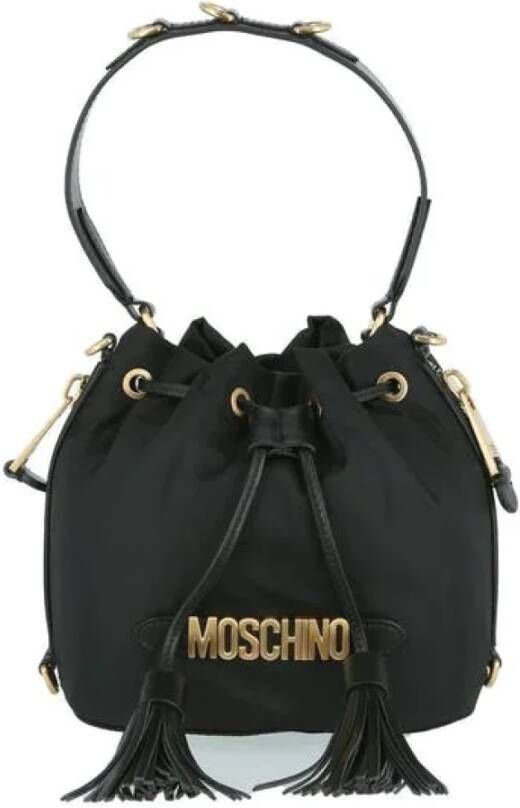 Moschino Pre-Owned Pre-owned Nylon handbags Zwart Dames