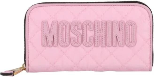 Moschino Pre-Owned Pre-owned Nylon wallets Roze Dames
