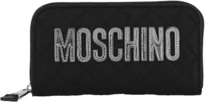 Moschino Pre-Owned Pre-owned Nylon wallets Zwart Dames