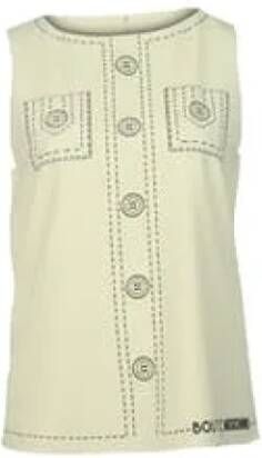 Moschino Pre-Owned Pre-owned Polyester tops Beige Dames
