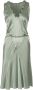 Moschino Pre-Owned Pre-owned Silk dresses Groen Dames - Thumbnail 1
