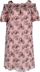 Moschino Pre-Owned Pre-owned Silk dresses Roze Dames