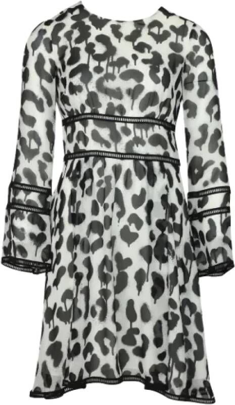 Moschino Pre-Owned Pre-owned Silk dresses Zwart Dames
