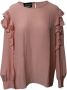 Moschino Pre-Owned Pre-owned Silk tops Roze Dames - Thumbnail 1