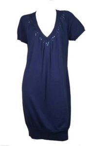 Moschino Pre-Owned Pre-owned Wool dresses Blauw Dames