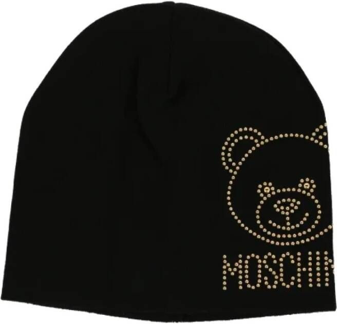 Moschino Pre-Owned Pre-owned Wool hats Zwart Dames
